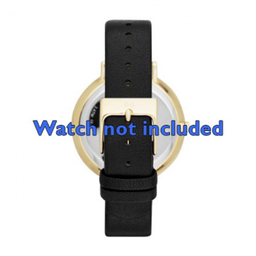 Skagen bracelet de montre SKW2286 Cuir Noir 14mm 